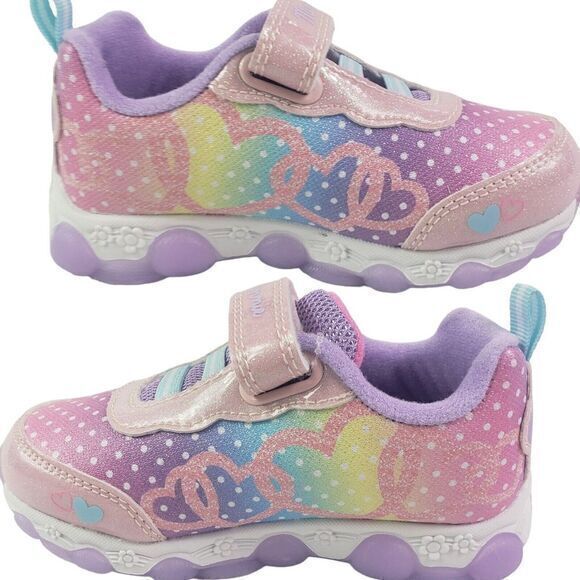 Disney Minnie Mouse Girls Light Up Light Up Shoes Size 6 (14cms) New - Picture 14 of 16